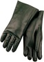 Black Stallion® Large Black Jersey Lined Cotton And PVC Chemical Resistant Gloves