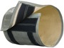 Black Stallion® 10" - 12" Olive Drab Canvas/Fiberglass Cooling Pipe Wrap