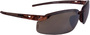 Radians ES5 Crystal Brown Safety Glasses With HD Brown Mirror Polycarbonate Hard Coat Lens