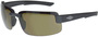 Radians ES6 Half Frame Black Safety Glasses With Brown POL Polycarbonate Hard Coat Lens