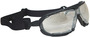 Radians Dagger™ Non-Vented Dust Impact Goggles With Black Wrap Around Frame And I/O AF Anti-Fog/Hard Coat Lens