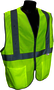 Radians Large Hi-Viz Green RADWEAR® Polyester Mesh Vest
