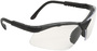 Radians Revelation™ Half Frame Black Safety Glasses With Clear Polycarbonate Hard Coat Lens
