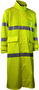Radians Medium Hi-Viz Green 48" .35 mm Polyester And Self-Extinguishing PVC Coat