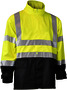 Radians Large Hi-Viz Green And Black .35 mm Polyester And Self-Extinguishing PVC Jacket