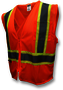 Radians 3X Hi-Viz Orange And Hi-Viz Green RADWEAR® Polyester Mesh Economy Vest