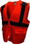 Radians X-Large Hi-Viz Orange RADWEAR® Polyester Mesh Vest
