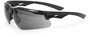 Radians Thraxus™ IQ Half Frame Black Safety Glasses With Smoke IQ Polycarbonate Anti-Fog Lens