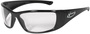 Radians Vengeance® Full Frame Black Safety Glasses With Clear Polycarbonate Hard Coat Lens