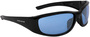 Radians Villume® Black Safety Glasses With HPS Grow Blue Polycarbonate