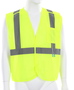 MCR Safety® Small Hi-Viz Yellow Luminator Mesh Polyester Vest