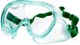 Sellstrom® SureWerx™ 832 Series Liquid Dust Chemical Splash Smoke Goggles With Green Frame And Clear Anti-Fog Lens