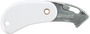 Safety Products Global 4.08 X 1.54 X 0.35 White Carbon Steel PHC® Auto-Retracting Folding Knife