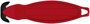 Safety Products Global 5.75 X 1.5 X 0.375 Red Plastic And Carbon Steel Klever® Safety Cutter