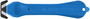 Safety Products Global 6.5 X 1.375 X 0.313 Blue Plastic And Carbon Steel Klever® Safety Cutter