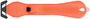 Safety Products Global 6.5 X 1.375 X 0.313 Orange Plastic And Carbon Steel Klever® Safety Cutter