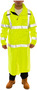 Tingley Large Hi-Viz Yellow 50" Icon™ Polyurethane And Polyester Rain Jacket