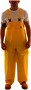 Tingley Small Yellow 29" DuraScrim™ 10.5 mil PVC And Polyester Bib Overalls