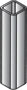 Tillman® 6' X 1.25" Metallic Galvanized Steel Column