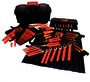 Salisbury by Honeywell Orange Steel and Rubber Dipped 60-Piece Metric Hot Box Insulated Tool Kit