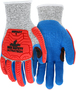 MCR Safety® Medium UltraTech® 13 Gauge High Performance Polyethylene Cut Resistant Gloves With Latex Coated Palm And Fingertips