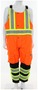 MCR Safety Medium Black, Hi-Viz Yellow And Hi-Viz Orange Vortex Polyester And Polyurethane Bib Overall