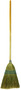 Weiler® 39" Wood Upright Broom 15" Trim Corn And Fiber Fill
