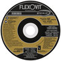 FlexOVit® 6" X 1/8" X 7/8" SPECIALIST® PIPELINE 30 Grit Aluminum Oxide Grain Type 27 Depressed Center Cut Off Wheel