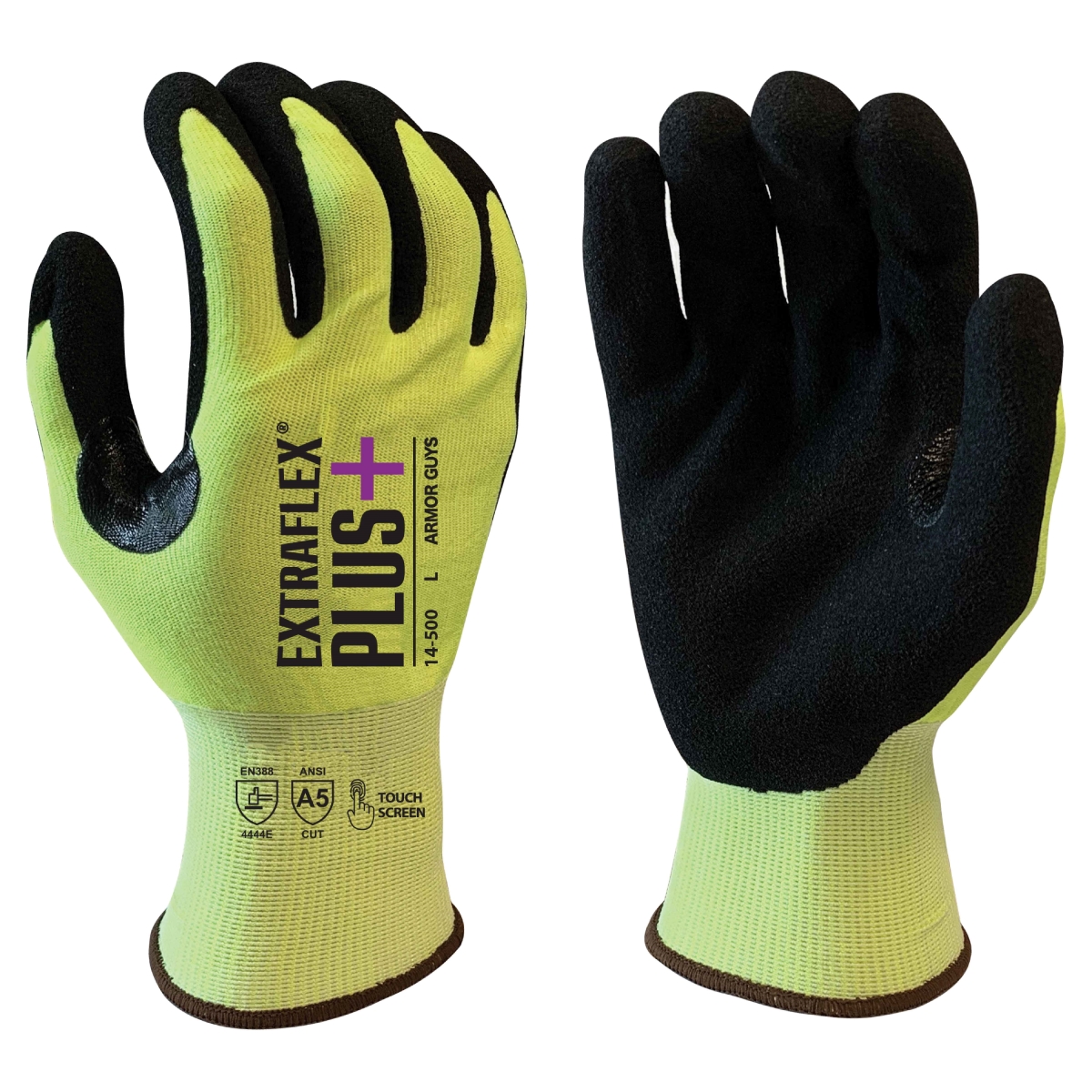 Versus Plus Micro-foam Nitrile Coated Cut Glove - ANSI A9