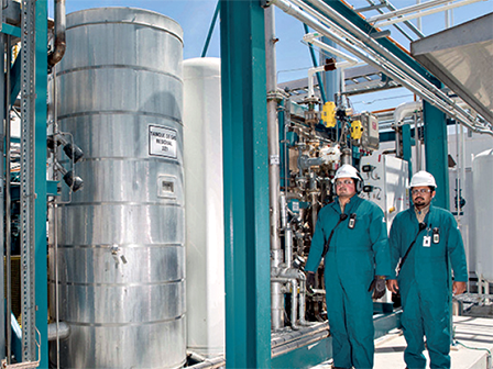 An Airgas on-site oxygen generation system provides an uninterrupted supply of
hydrogen gas for your business.