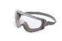 Honeywell Uvex Stealth® Chemical Splash Impact Goggles With Gray Frame And Clear HydroShield® Anti-Fog Lens