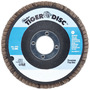 Weiler® Tiger® 4 1/2" X 5/8" - 11" 40 Grit Type 29 Flap Disc