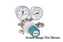 Airgas® Single Stage Brass 0-50 psi General Purpose Cylinder Regulator CGA-590