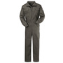 Bulwark® 52 Gray Cotton Flame Resistant Coveralls With Zipper Closure