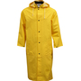 Tingley Medium Yellow 48" Industrial Work .35 mm PVC And Polyester Rain Jacket