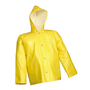 Tingley Large Yellow 31" American 18 mil PVC And Polyester Rain Jacket