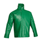 Tingley 3X-Large Green 32" Safetyflex® 17 mil PVC And Polyester Rain Jacket