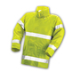 Tingley Medium Hi-Viz Green And Hi-Viz Yellow 30" Comfort-Brite® 14 mil PVC And Polyester Rain Jacket