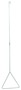 Bradley® 45 1/2" Safety Shower Pull Rod