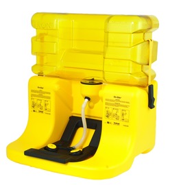 Bradley® On-Site® Self Contained Portable Gravity Fed Eye Wash Station