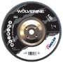 Weiler® Wolverine® 7" X 5/8" - 11" 36 Grit Type 29 Flap Disc