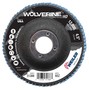 Weiler® Wolverine® 4 1/2" X 7/8" 60 Grit Type 27 Flap Disc