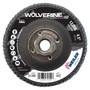 Weiler® Wolverine® 4 1/2" X 5/8" - 11" 40 Grit Type 27 Flap Disc