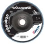 Weiler® Wolverine® 7" X 7/8" 40 Grit Type 27 Flap Disc