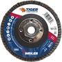 Weiler® Tiger® Ceramic HD 4 1/2" X 5/8" - 11" 80 Grit Type 27 Flap Disc