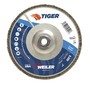 Weiler® Tiger® 7" X 5/8" - 11" 24 Grit Type 29 Flap Disc