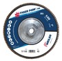 Weiler® Tiger Paw™ HD 7" X 5/8" - 11" 40 Grit Type 27 Flap Disc
