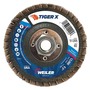 Weiler® Tiger® X 4 1/2" X 5/8" - 11" 40 Grit Type 29 Flap Disc