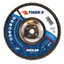 Weiler® Tiger® X 7" X 5/8" - 11" 36 Grit Type 29 Flap Disc