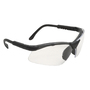 Radians Revelation™ Half Frame Black Safety Glasses With Clear Polycarbonate Anti-Fog Lens
